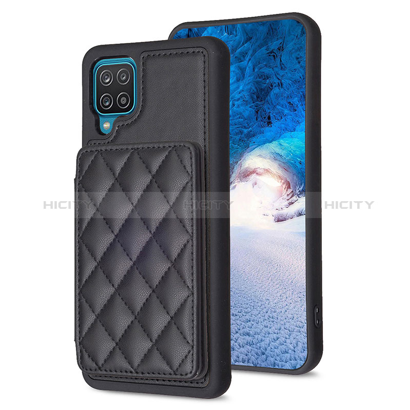 Custodia Silicone Morbida In Pelle Cover BF1 per Samsung Galaxy M12