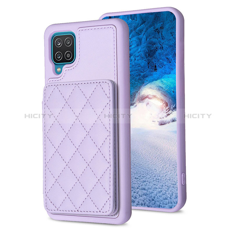 Custodia Silicone Morbida In Pelle Cover BF1 per Samsung Galaxy M12