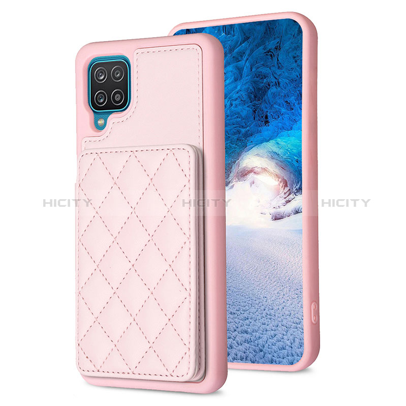 Custodia Silicone Morbida In Pelle Cover BF1 per Samsung Galaxy M12