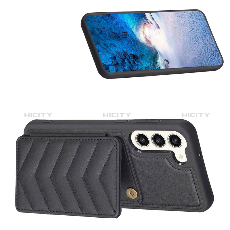 Custodia Silicone Morbida In Pelle Cover BF1 per Samsung Galaxy S22 Plus 5G