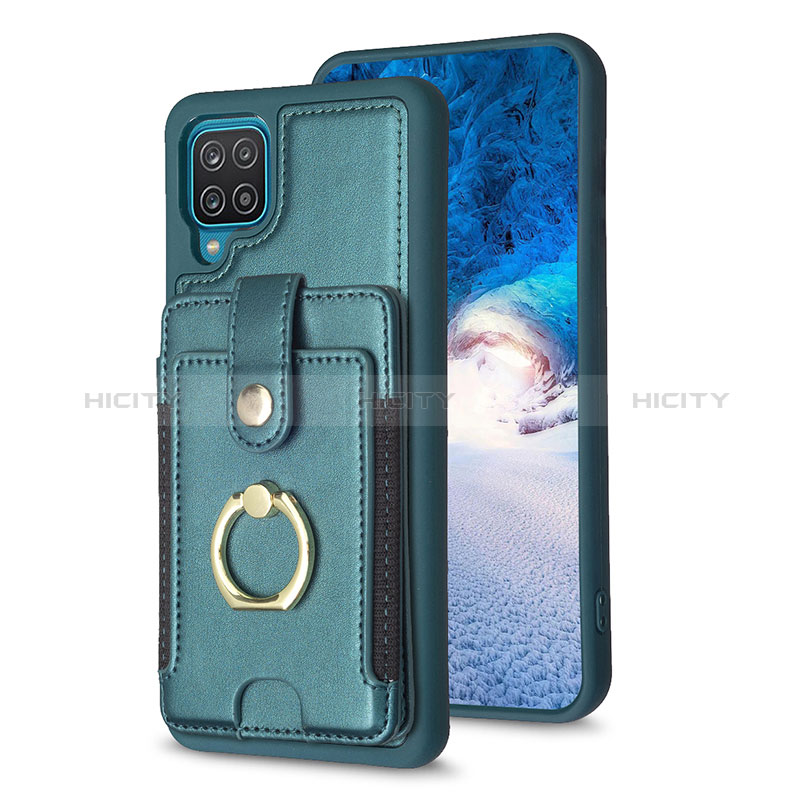 Custodia Silicone Morbida In Pelle Cover BF2 per Samsung Galaxy M12