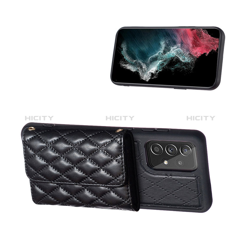 Custodia Silicone Morbida In Pelle Cover BF4 per Samsung Galaxy A52 5G