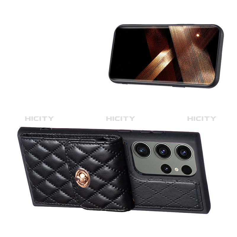 Custodia Silicone Morbida In Pelle Cover BF4 per Samsung Galaxy S24 Ultra 5G