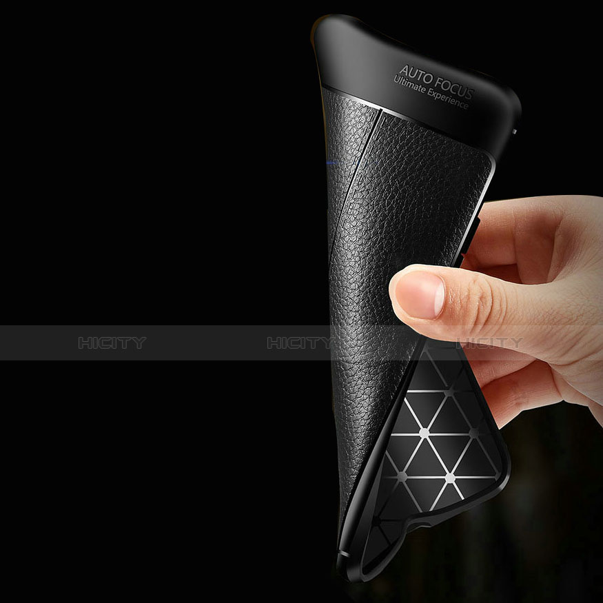 Custodia Silicone Morbida In Pelle Cover con Magnetico Anello Supporto A01 per Huawei Honor Magic 2
