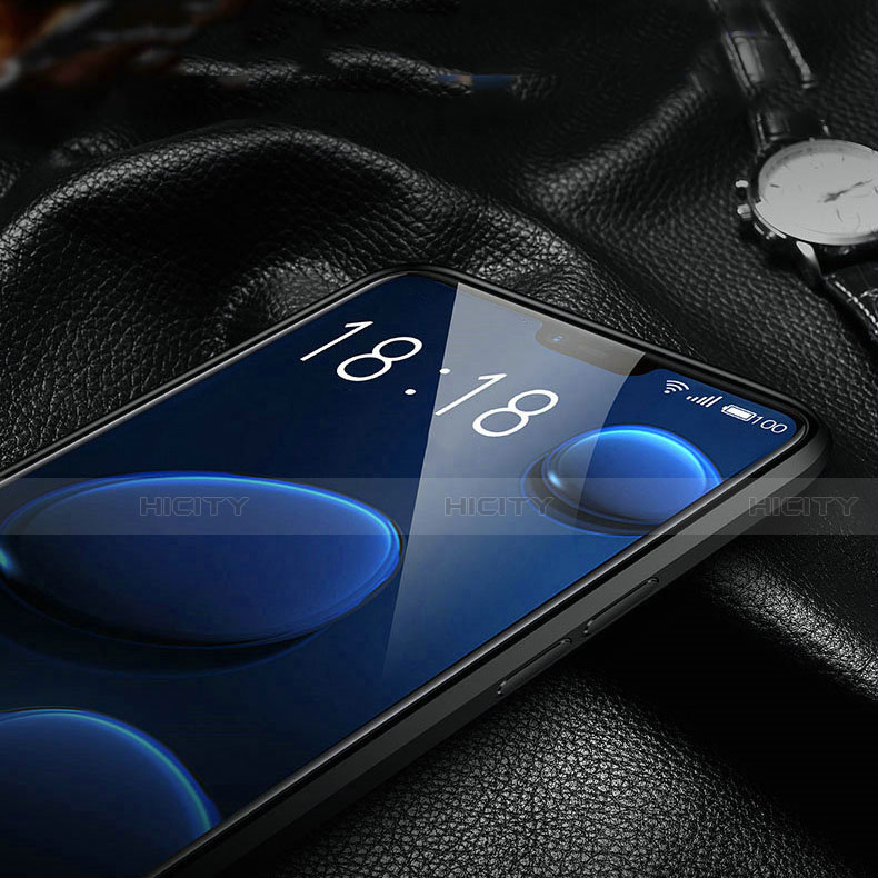 Custodia Silicone Morbida In Pelle Cover con Magnetico Anello Supporto T02 per Xiaomi Mi 9T