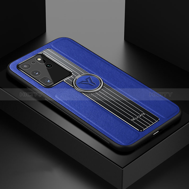 Custodia Silicone Morbida In Pelle Cover con Magnetico FL1 per Samsung Galaxy S20 Ultra 5G