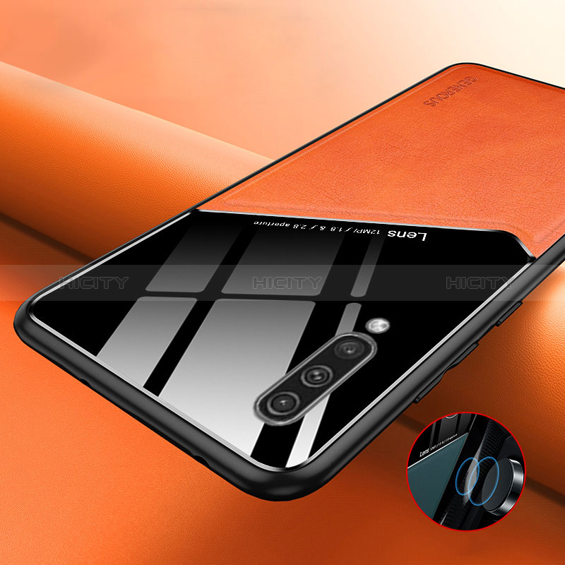 Custodia Silicone Morbida In Pelle Cover con Magnetico per Samsung Galaxy A50