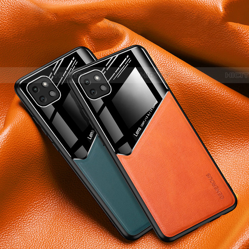 Custodia Silicone Morbida In Pelle Cover con Magnetico per Samsung Galaxy F42 5G