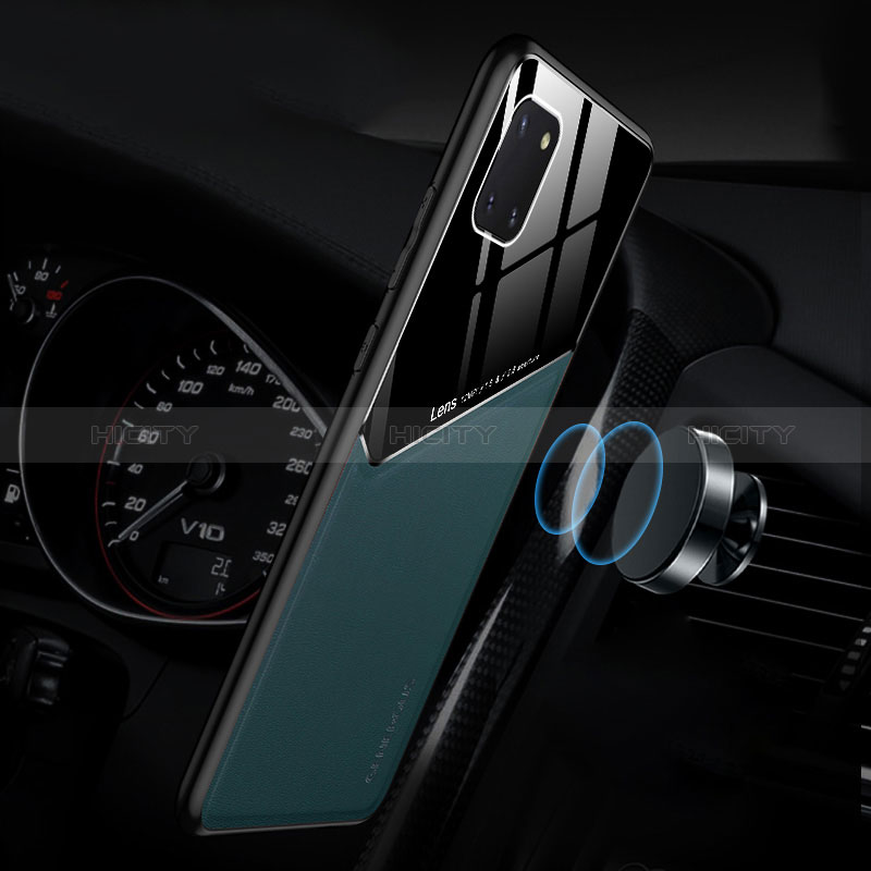 Custodia Silicone Morbida In Pelle Cover con Magnetico per Samsung Galaxy Note 10 Lite