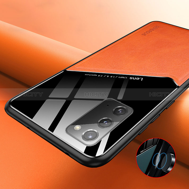 Custodia Silicone Morbida In Pelle Cover con Magnetico per Samsung Galaxy Note 20 5G