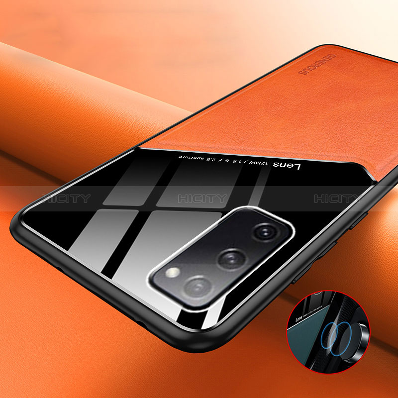 Custodia Silicone Morbida In Pelle Cover con Magnetico per Samsung Galaxy S20 FE (2022) 5G