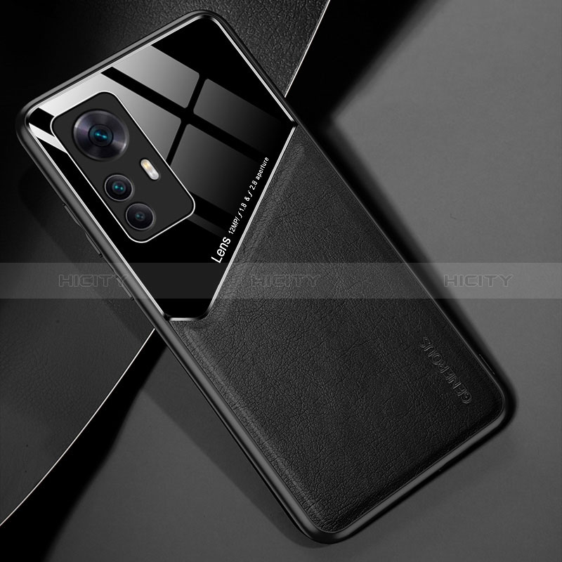 Custodia Silicone Morbida In Pelle Cover con Magnetico per Xiaomi Mi 12T Pro 5G