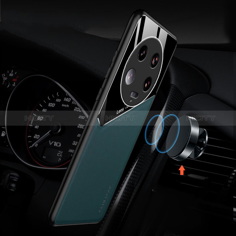 Custodia Silicone Morbida In Pelle Cover con Magnetico per Xiaomi Mi 13 Ultra 5G