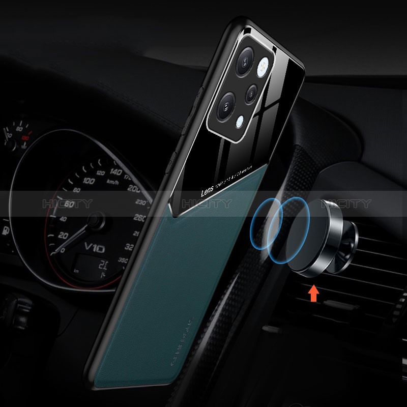 Custodia Silicone Morbida In Pelle Cover con Magnetico per Xiaomi Redmi 12 4G