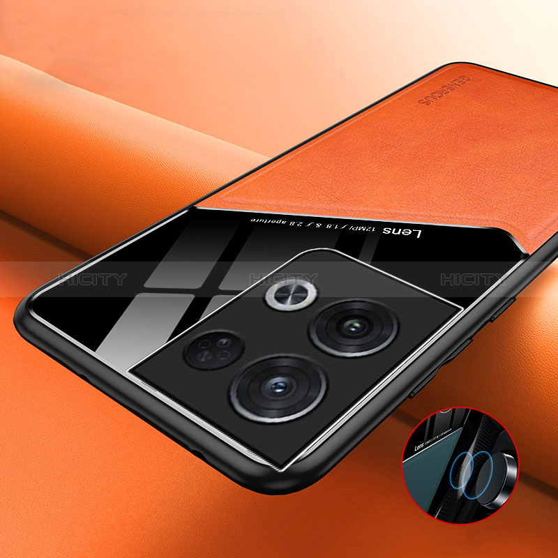 Custodia Silicone Morbida In Pelle Cover con Magnetico per Xiaomi Redmi Note 13 Pro 5G