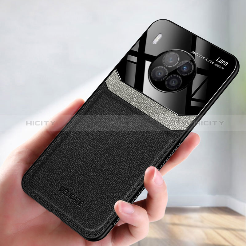 Custodia Silicone Morbida In Pelle Cover FL1 per Huawei Honor 50 Lite