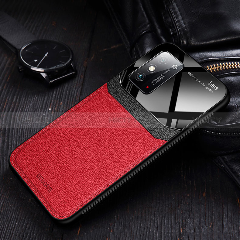 Custodia Silicone Morbida In Pelle Cover FL1 per Huawei Honor X10 Max 5G