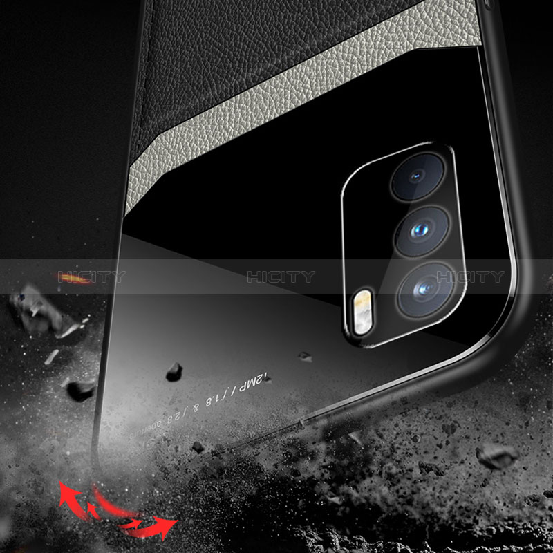 Custodia Silicone Morbida In Pelle Cover FL1 per Oppo K9 Pro 5G