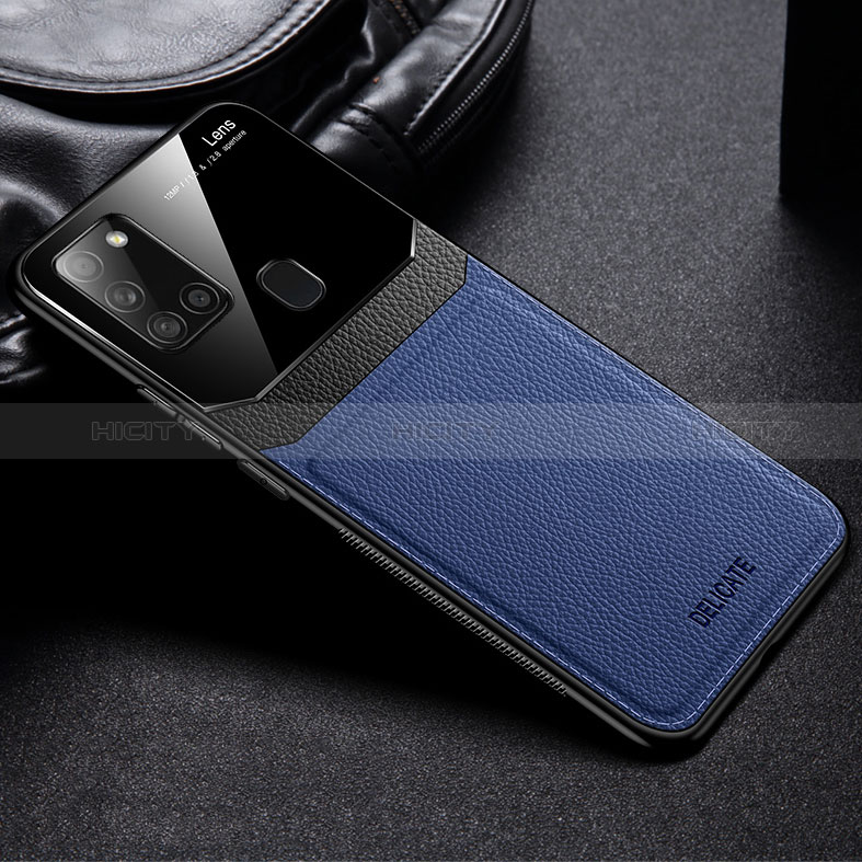 Custodia Silicone Morbida In Pelle Cover FL1 per Samsung Galaxy A21s