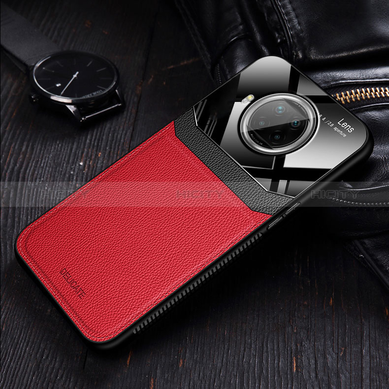 Custodia Silicone Morbida In Pelle Cover FL1 per Xiaomi Mi 10i 5G