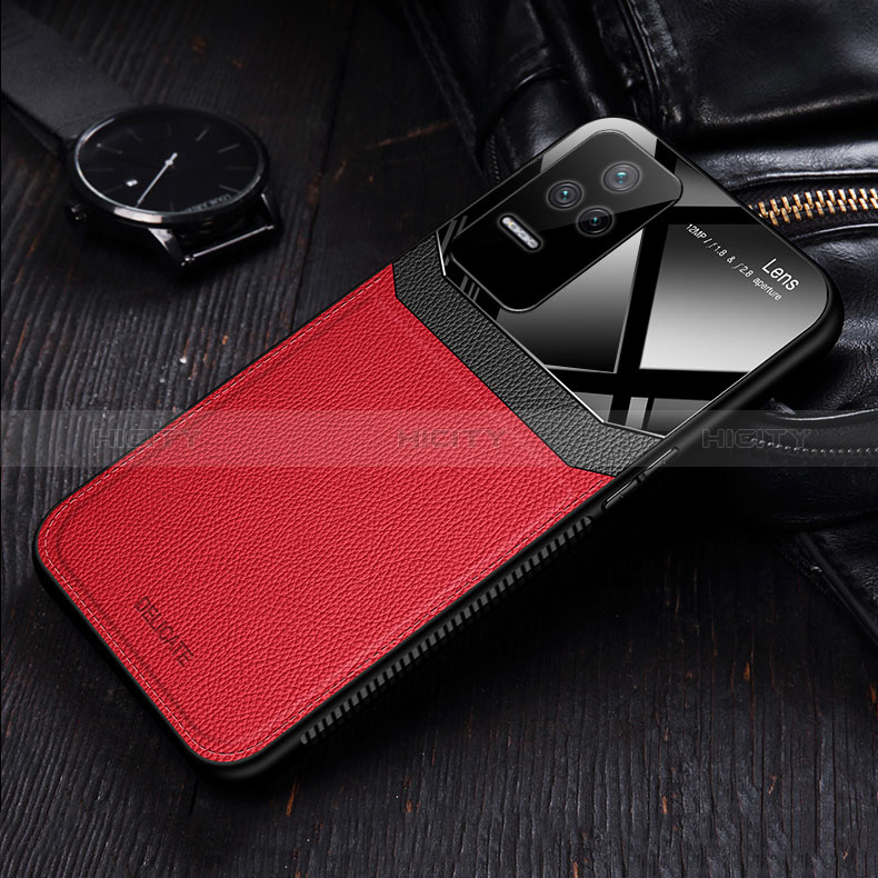 Custodia Silicone Morbida In Pelle Cover FL1 per Xiaomi Poco F4 5G