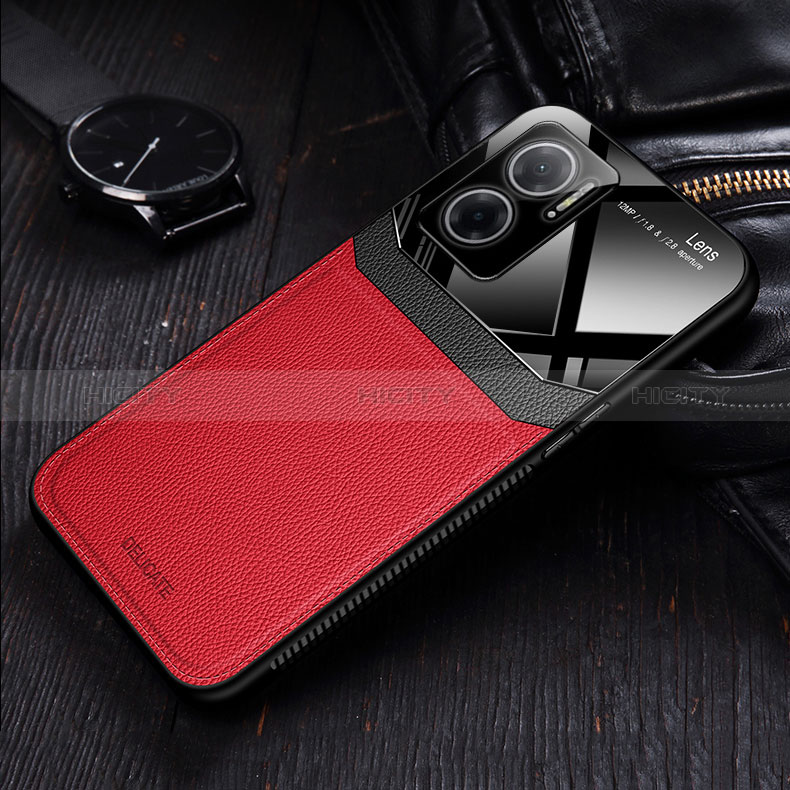 Custodia Silicone Morbida In Pelle Cover FL1 per Xiaomi Redmi Note 11E 5G