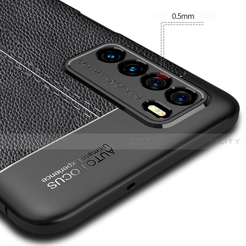 Custodia Silicone Morbida In Pelle Cover H01 per Huawei Honor Play4 5G