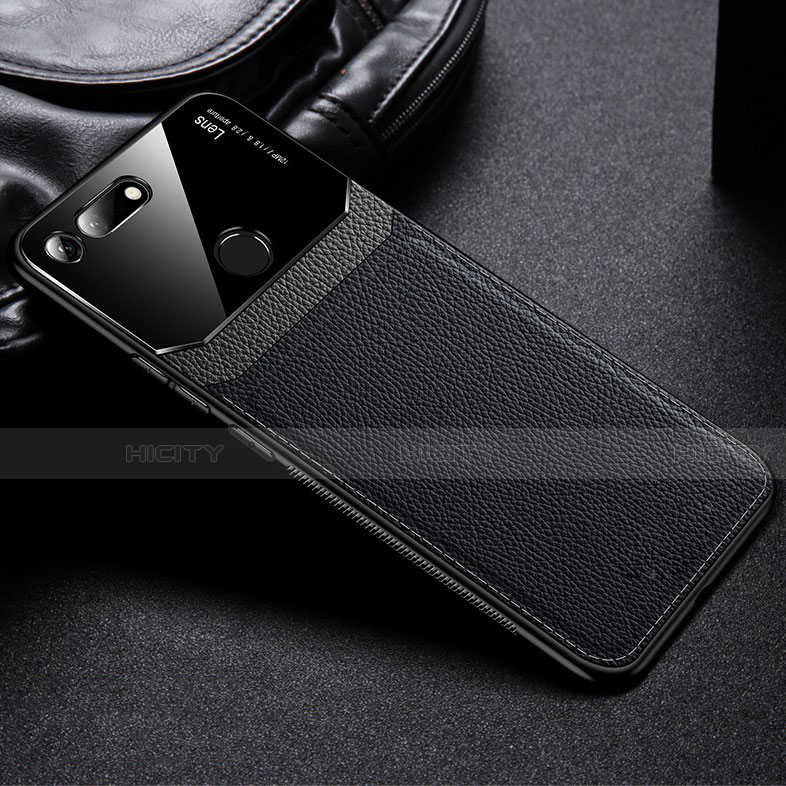 Custodia Silicone Morbida In Pelle Cover H01 per Huawei Honor View 20