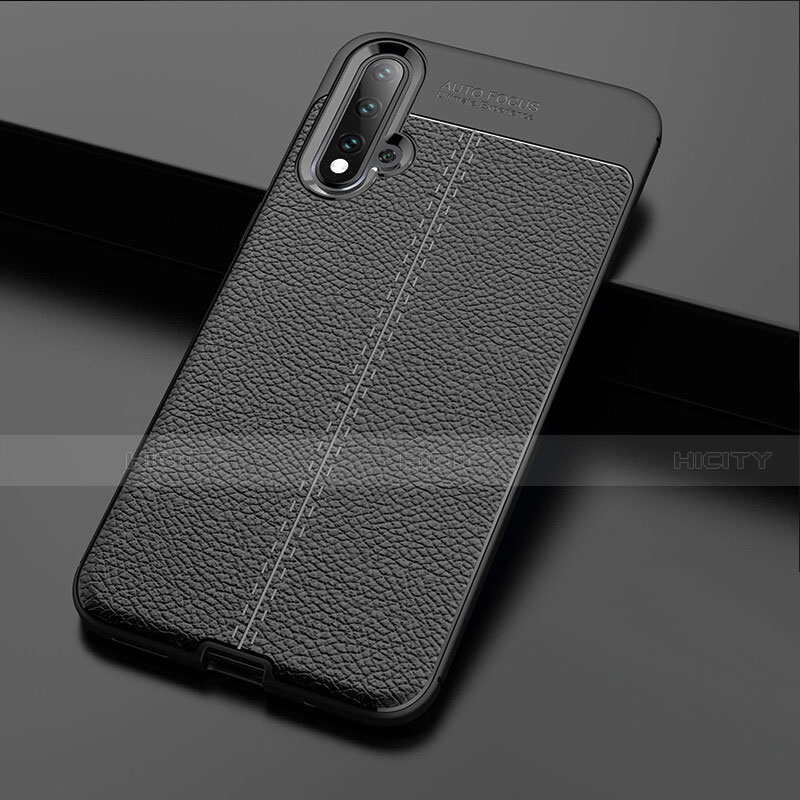 Custodia Silicone Morbida In Pelle Cover H01 per Huawei Nova 5 Pro