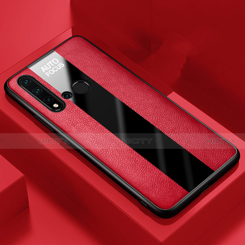 Custodia Silicone Morbida In Pelle Cover H01 per Huawei P20 Lite (2019)