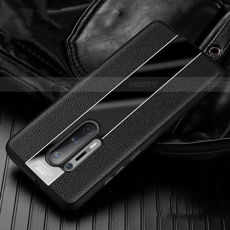 Custodia Silicone Morbida In Pelle Cover H02 per OnePlus 8 Pro