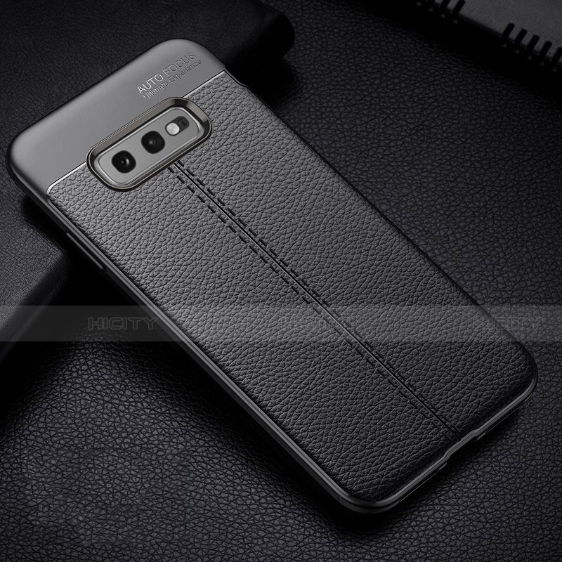 Custodia Silicone Morbida In Pelle Cover H02 per Samsung Galaxy S10e