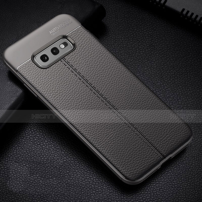 Custodia Silicone Morbida In Pelle Cover H02 per Samsung Galaxy S10e