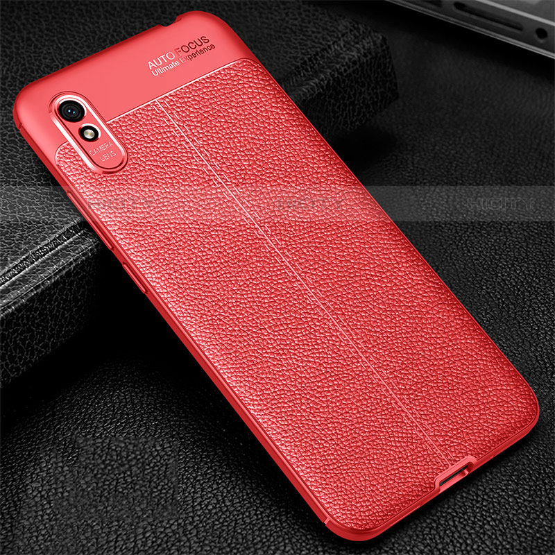 Custodia Silicone Morbida In Pelle Cover H02 per Xiaomi Redmi 9AT