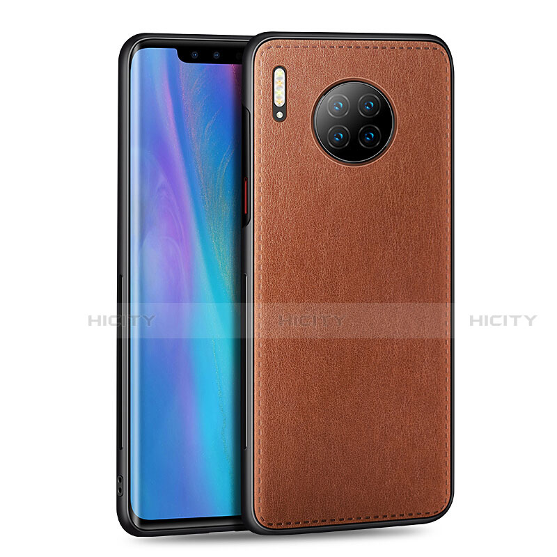 Custodia Silicone Morbida In Pelle Cover H03 per Huawei Mate 30 Pro 5G