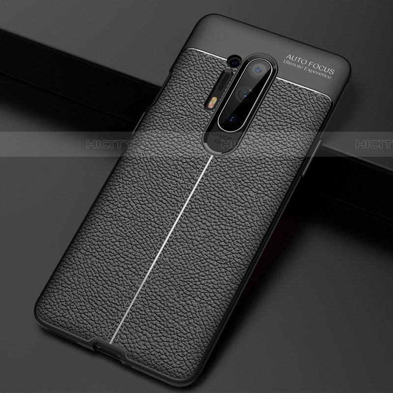 Custodia Silicone Morbida In Pelle Cover H03 per OnePlus 8 Pro