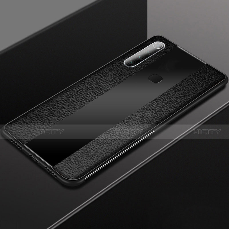 Custodia Silicone Morbida In Pelle Cover H03 per Xiaomi Redmi Note 8 (2021)