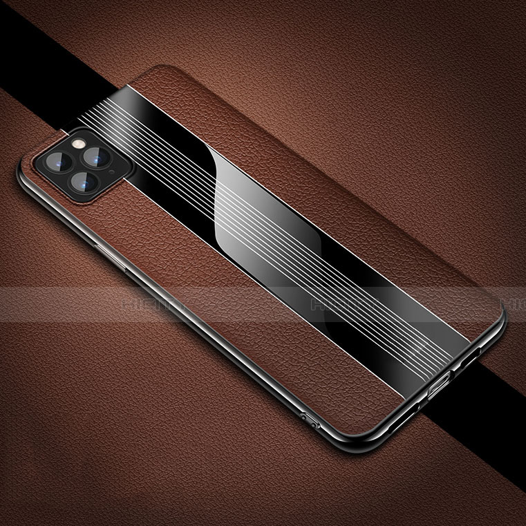 Custodia Silicone Morbida In Pelle Cover H05 per Apple iPhone 11 Pro