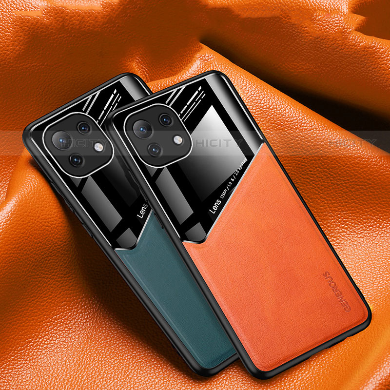 Custodia Silicone Morbida In Pelle Cover H05 per Xiaomi Mi 11 Lite 5G