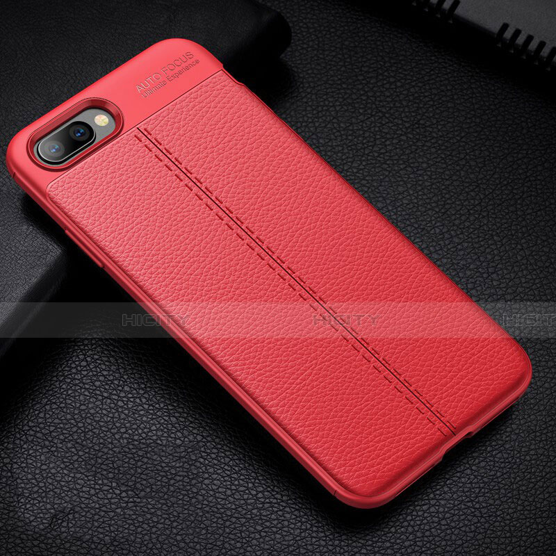 Custodia Silicone Morbida In Pelle Cover H07 per Oppo R15X