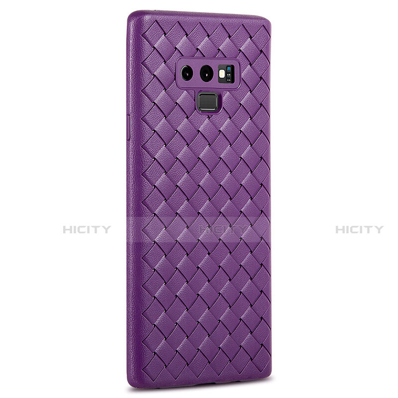 Custodia Silicone Morbida In Pelle Cover L01 per Samsung Galaxy Note 9
