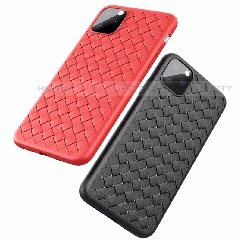 Custodia Silicone Morbida In Pelle Cover per Apple iPhone 11 Pro Max