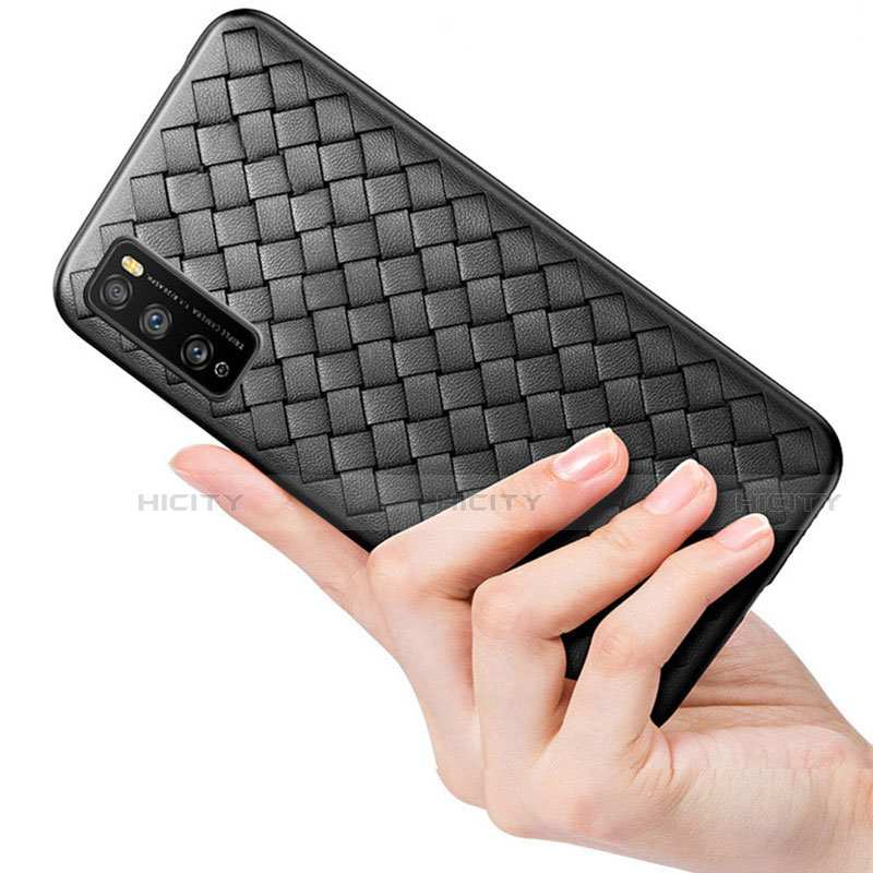 Custodia Silicone Morbida In Pelle Cover per Huawei Enjoy 20 Pro 5G