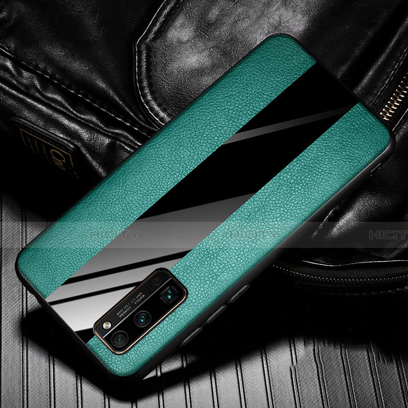 Custodia Silicone Morbida In Pelle Cover per Huawei Honor 30 Pro Verde