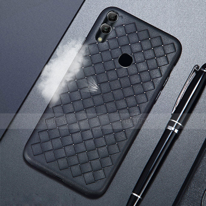 Custodia Silicone Morbida In Pelle Cover per Huawei Honor 8X
