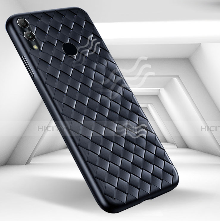 Custodia Silicone Morbida In Pelle Cover per Huawei Honor 8X