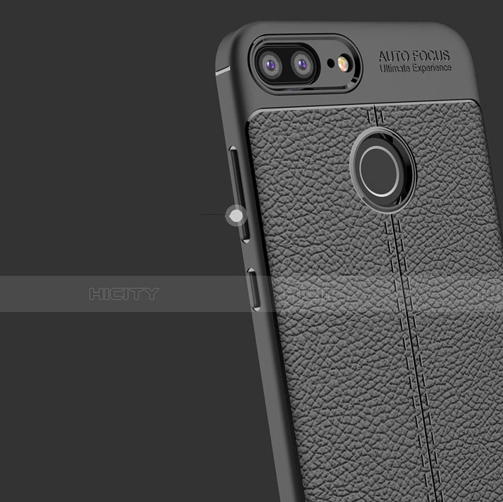 Custodia Silicone Morbida In Pelle Cover per Huawei Honor 9 Lite