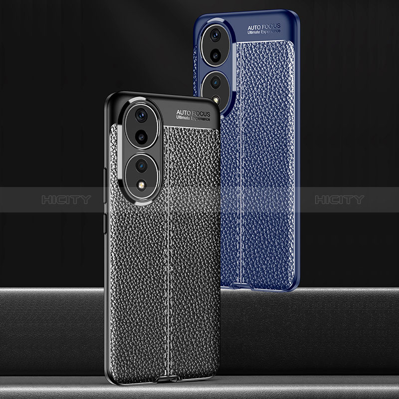 Custodia Silicone Morbida In Pelle Cover per Huawei Honor 90 5G