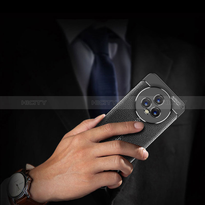Custodia Silicone Morbida In Pelle Cover per Huawei Honor Magic5 5G