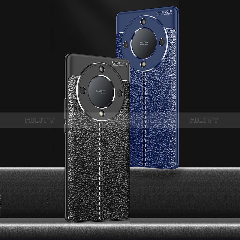 Custodia Silicone Morbida In Pelle Cover per Huawei Honor Magic5 Lite 5G